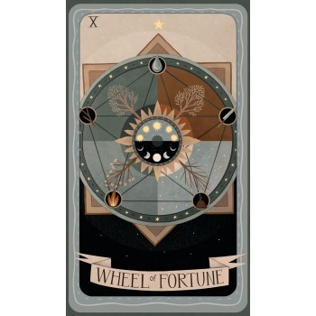 The Green Codex Tarot kortų ir knygos rinkinys Lo Scarabeo